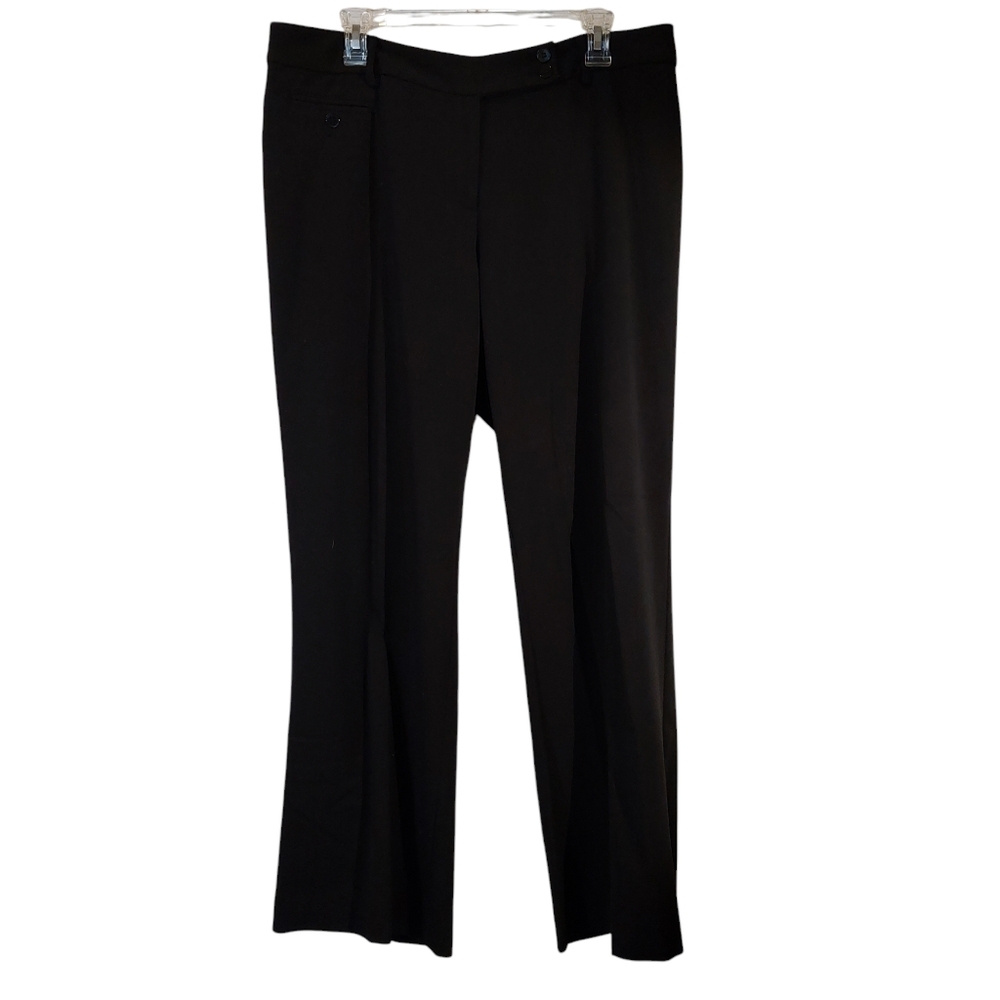 Black Flare Dress Pants 16 EUC